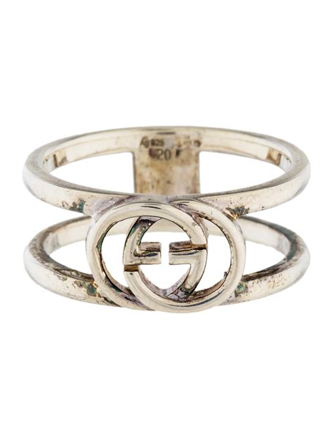 draco ring gucci|Gucci interlocking rings.